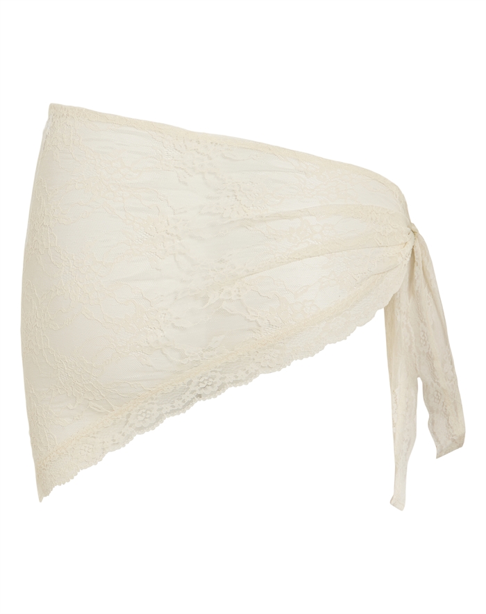 Vila - VILAjla Lace Tørklæde - Birch