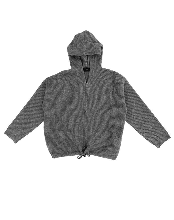 Withblack - Melodi WBL Hooded Pullover - Grey Melange