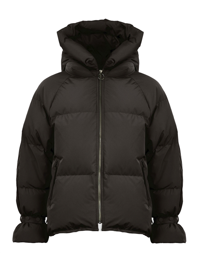 Withblack - WBLKylie Real Down Jakke - Dark Brown