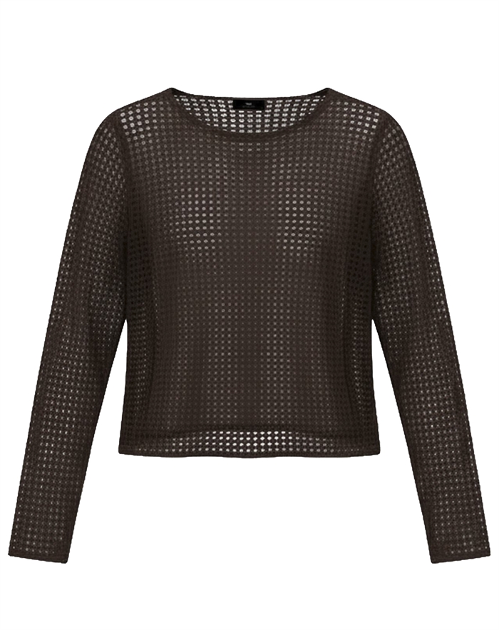 With Black - WBPisa Pullover - Chocolate