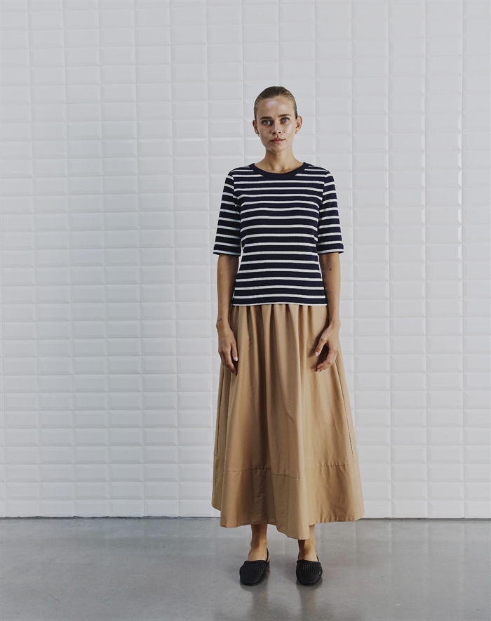 Withblack - WBLMilan Maxi Nederdel - Summer Caramel 