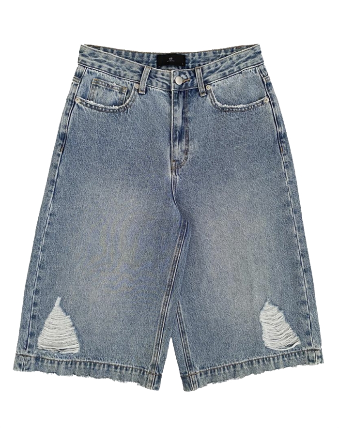 Withblack - WBLWonder Long Bermuda Shorts - Sky Blue