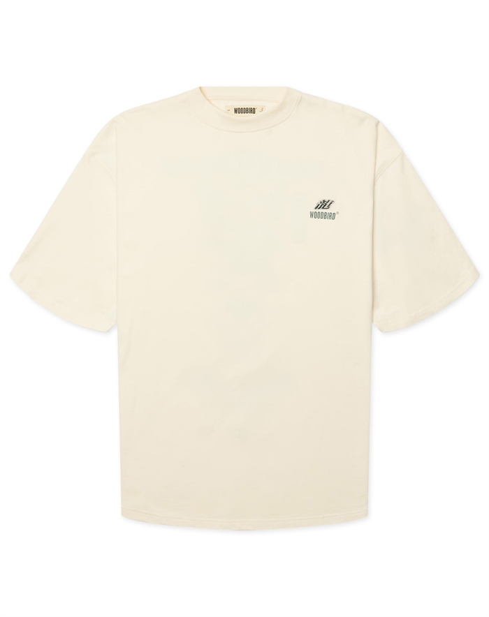 Woodbird - WBBeam Action T-Shirt - Off White 