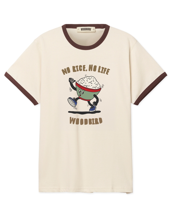 Woodbird - WBCaro Life T-shirt - Off White