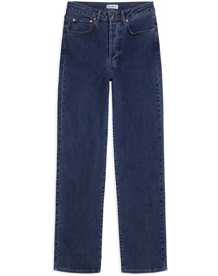  Maria Dark Vintage Jeans - Dark Blue - Woodbird