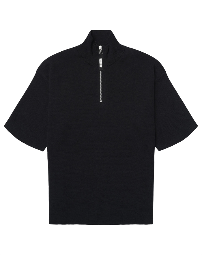 Woodbird - WBKimchi Zip Trøje - Black