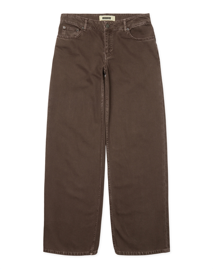Woodbird - WBAya Brown Jeans - Brown 