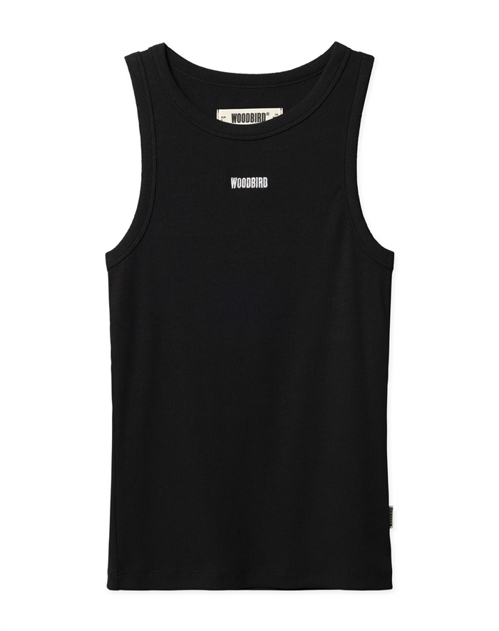Woodbird - WBDee Rib Tank Top - Black 