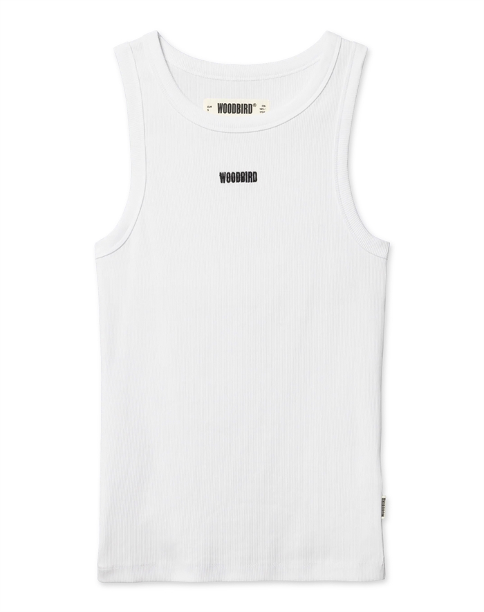 Woodbird - WBDee Rib Tank Top - White 