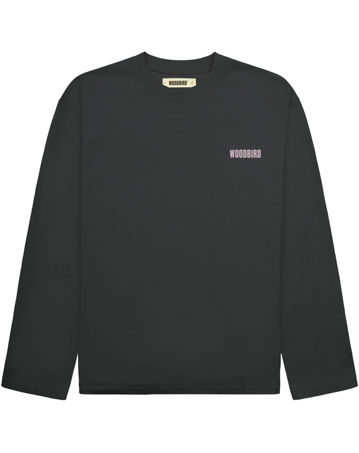 Woodbird - WBJoul Founded T-shirt - Asphalt