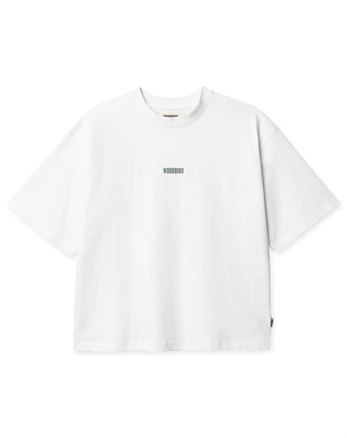 Woodbird - WBJuno Lion T-Shirt - White 
