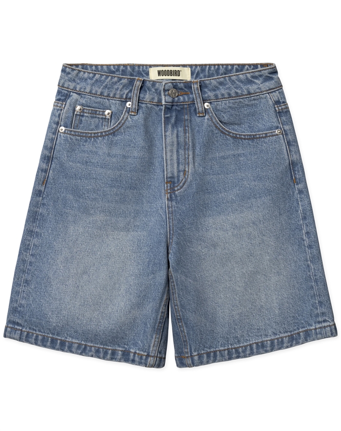 Woodbird - WBMaggie Orig Shorts - Blue Washed