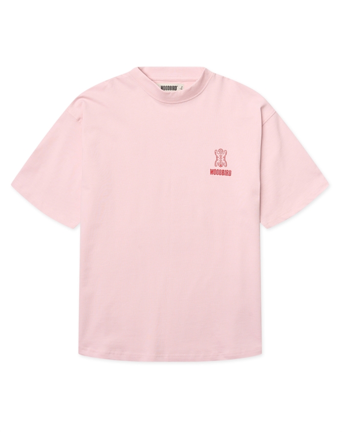 Woodbird - WBBalo Tiger T-shirt - Violet