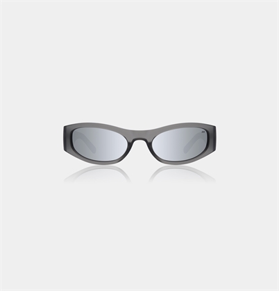A Kjærbede Gust Solbriller Matte Grey Semi Mirror - Shop Online