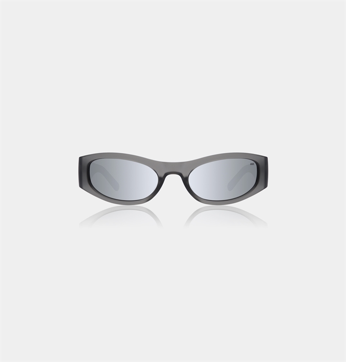 A Kjærbede Gust Solbriller Matte Grey Semi Mirror - Shop Online