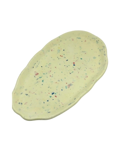 And C Stort Pyntefad Gul Med Terrazzo - Shop Online