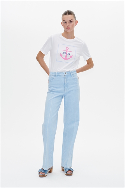 Baum Und Pferdgarten Jawo T-shirt White Pink Anchor Shop Online Hos Blossom