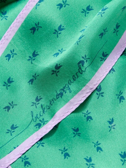 Becksondergaard Theodora Diamond Tørklæde Ming Green-Shop Online Hos Blossom