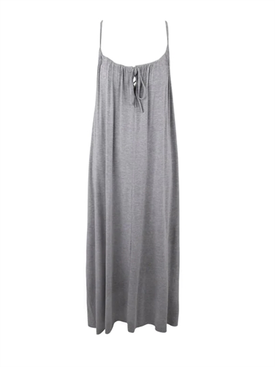 Black Colour Bcjennifer Long Strap Kjole Grey Melange-Shop Online Hos Blossom