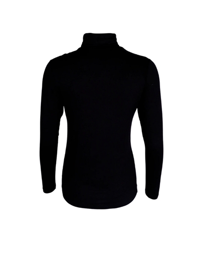 Black Colour Bcloa LS Roll Neck Bluse Black-Shop Online Hos Blossom