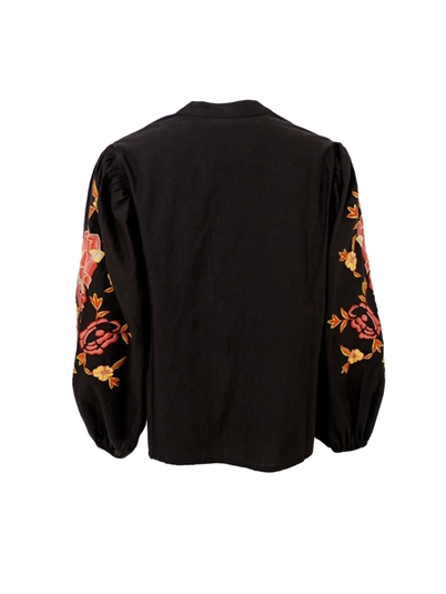 Black Colour Bclulu Skjorte Black-Shop Online Hos Blossom