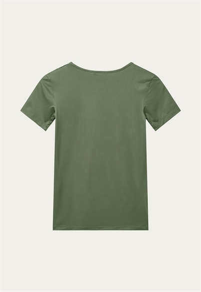 Blanche Comfy T-shirt Deep Linchen Green-Shop Online Hos Blossom
