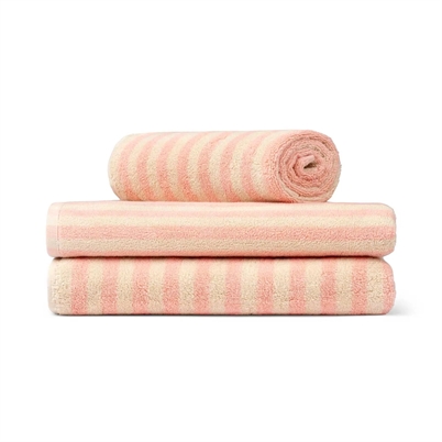 Bongusta Naram Bath Håndklæde Tropical & Creme-Shop Online Hos Blossom