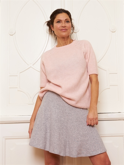 Comfy Copenhagen Nice And Soft Short Sleeve Light Pink-Shop Online Hos Blossom