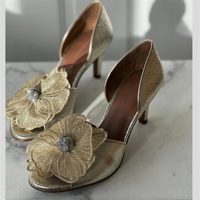 Copenhagen Shoes Catleen Stiletter Platino Shop Online Hos Blossom