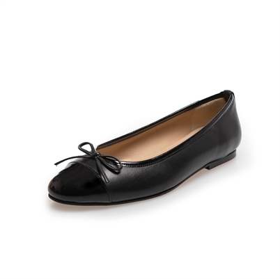 Copenhagen Shoes Like Moving Ballerina Black Patent Shop Online Hos Blossom
