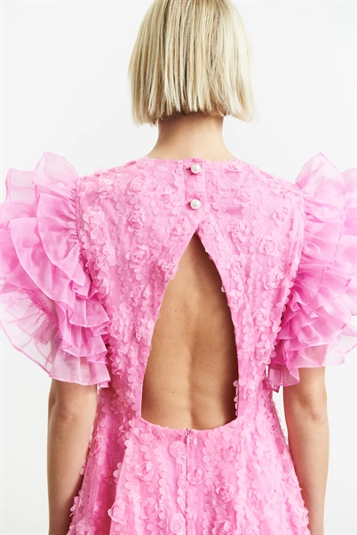Custommade Lilibet By NBS Kjole Fuchsia Pink-Shop Online Hos Blossom