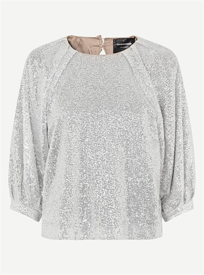 Custommade Ulrikke By NBS Bluse Silver Shop Online Hos Blossom