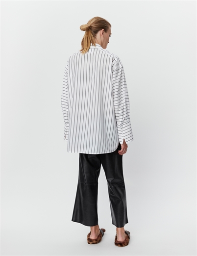 Day Birger Et Mikkelsen Julianna Daily Stripe Skjorte Black-Shop Online Hos Blossom