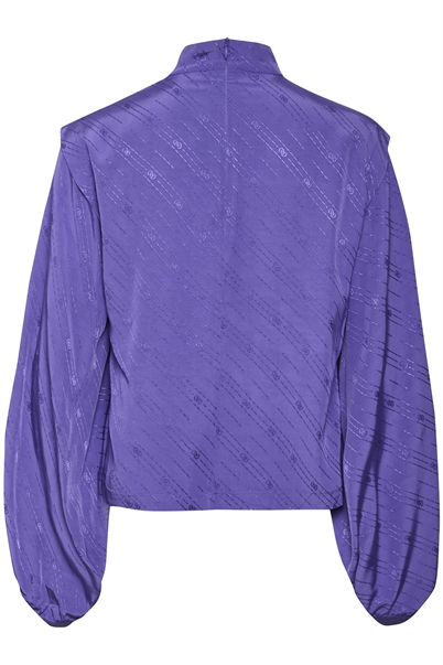 Gestuz Jacqlingz Bluse Purple Opulence Shop Online Hos Blossom