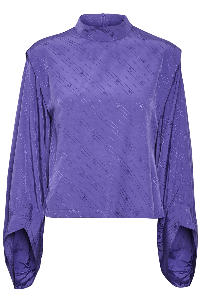 Gestuz Jacqlingz Bluse Purple Opulence Shop Online Hos Blossom