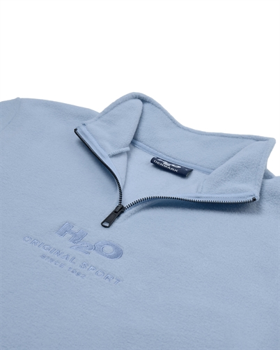 H2O Blåvand II Fleece Half Zip Baby Blue-Shop Online Hos Blossom