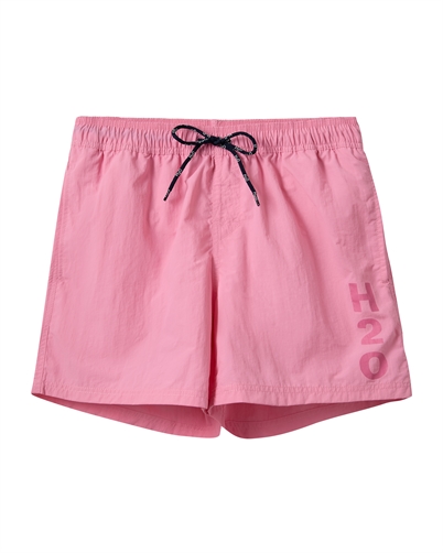 H2O Leisure Logo Swim Shorts Sachet Pink Shop Online Hos Blossom