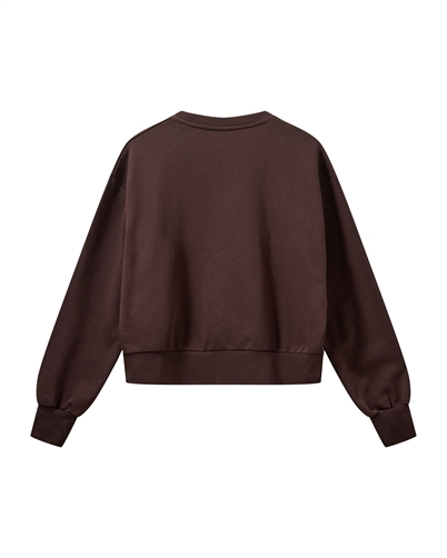 MKH2O MK H2O O Neck Sweatshirt Dark Brown-Shop Online Hos Blossom