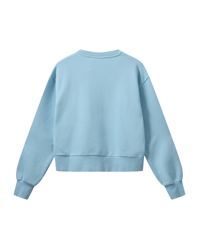 MKH2O MKxH2O O\'Neck Sweatshirt Light Blue-Shop Online Hos Blossom