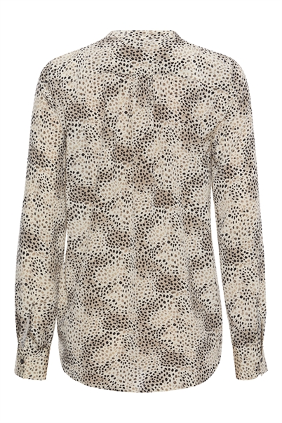 Heartmade Maple Skjorte Brown Leopard Shop Online Hos Blossom