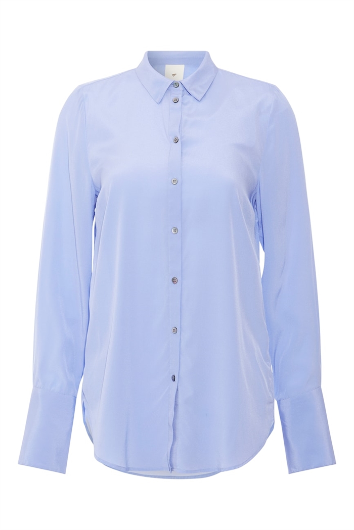 Heartmade Miri Skjorte Cornflower Blue-Shop Online Hos Blossom