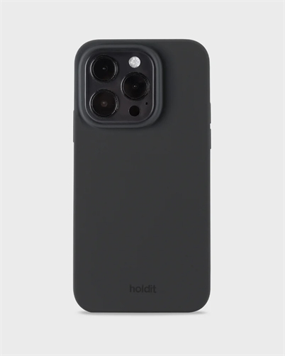 Hold It iPhone 15 Pro Silicone Case Black