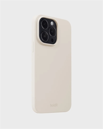 Hold It iPhone 15 Pro Silicone Case Light Beige - Shop Online