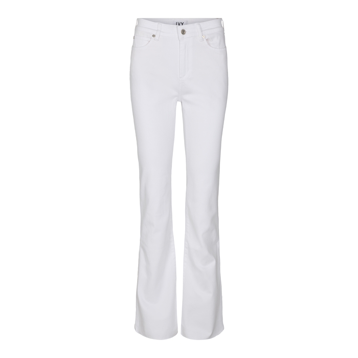 Ivy Copenhagen Tara Jeans White Shop Online Hos Blossom