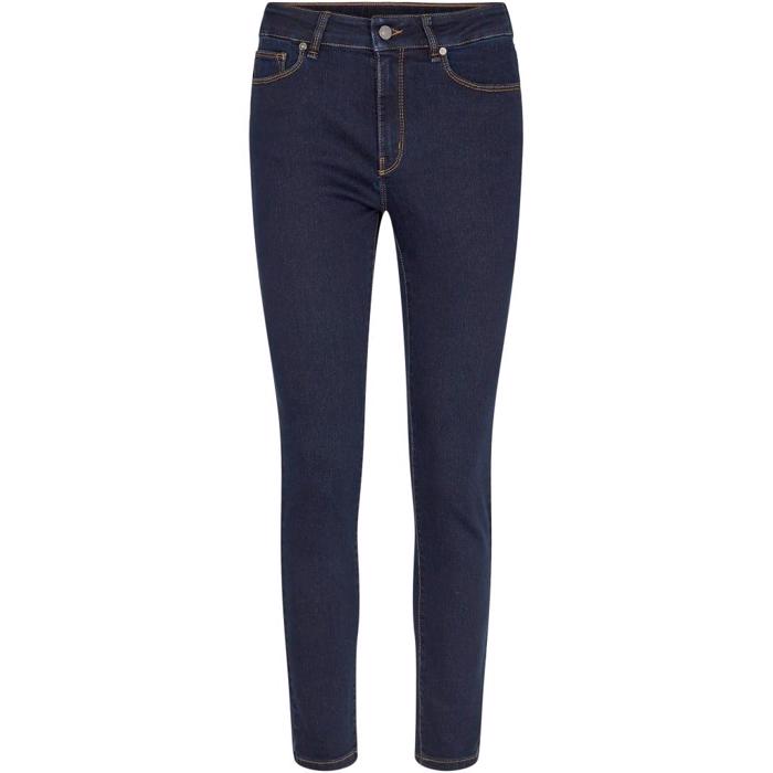 Ivy Copenhagen Alexa Jeans Wash Cool Raw Indigo Denim Blue - Shop Online
