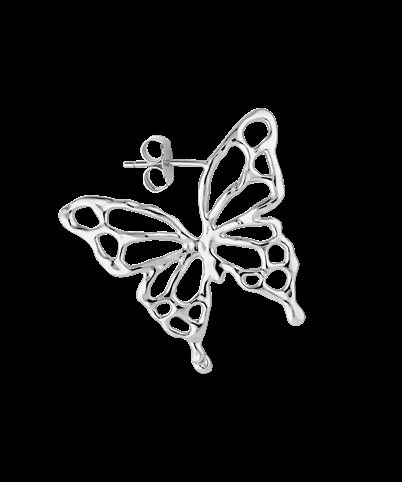 Jane Kønig Butterfly Ørering Silver Shop Online Hos Blossom