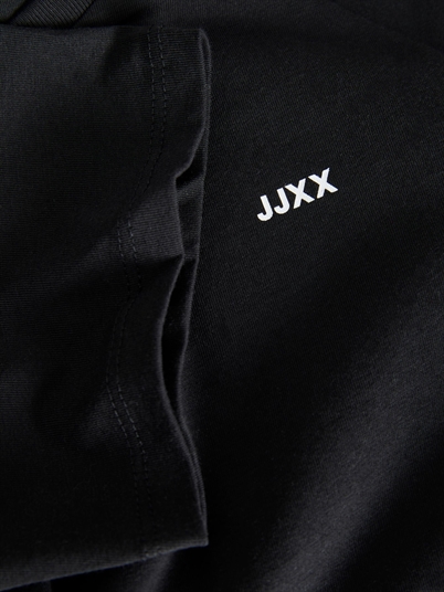JJXX Jxanna Every Logo T-shirt Black White-Shop Online Hos Blossom