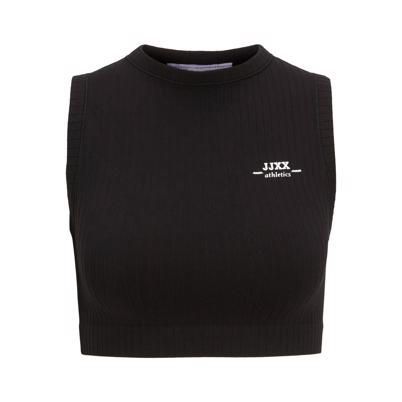 JJXX Jxcharlotte Seamless Crop Top Black - Shop Online