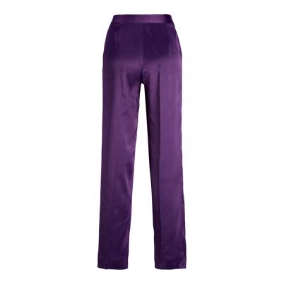 JJXX Jxmary Mary Satin Bukser Purple Pannant - Shop Online