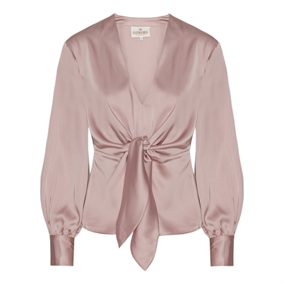 Karmamia Copenhagen Blair Bluse Semi Rich Blush-Shop Online Hos Blossom
